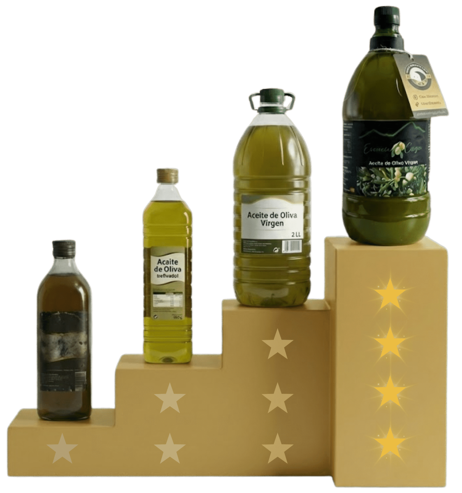 gráfico aceite web