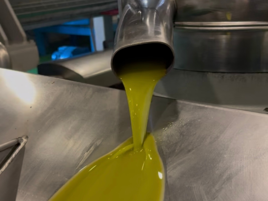 foto aceite saliendo