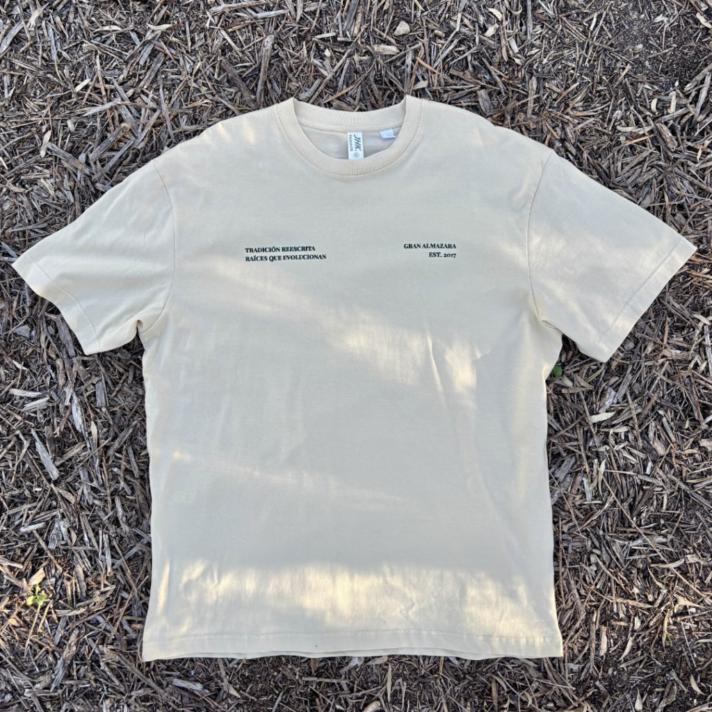 camiseta gran almazara – edición limitada 'raíces que evolucionan'