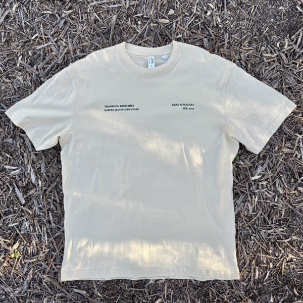 camiseta gran almazara – edición limitada 'raíces que evolucionan'