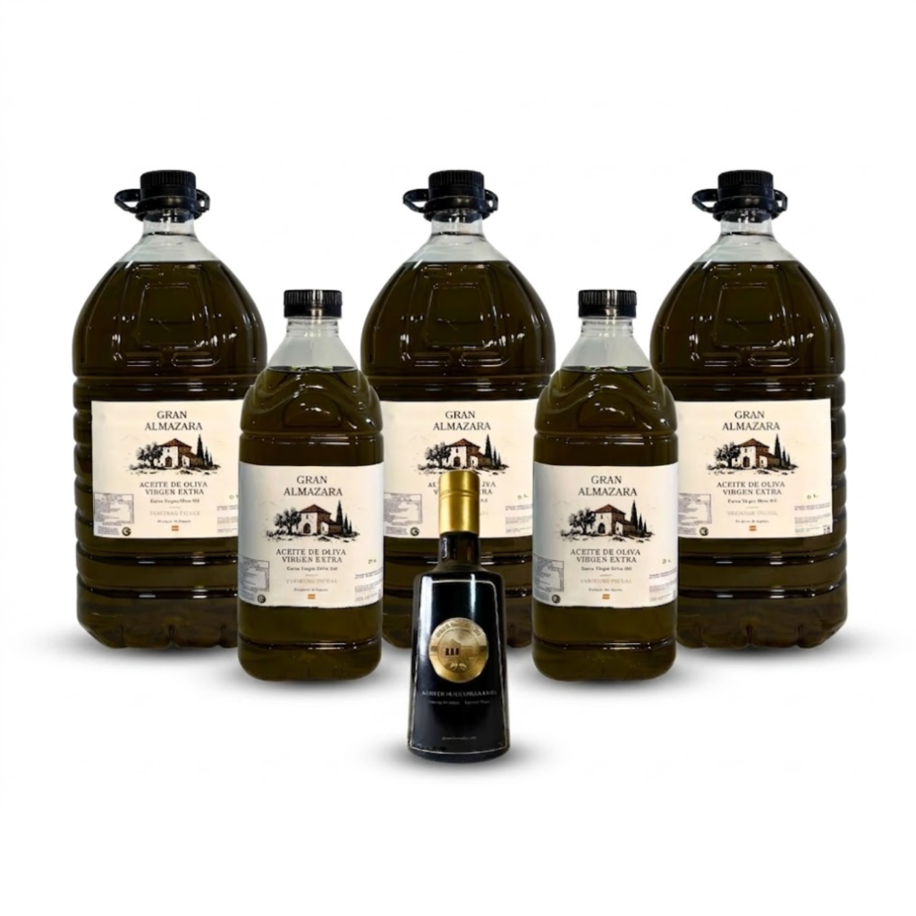 Pack Despensa Completa de aceite de oliva virgen extra Picual de Gran Almazara