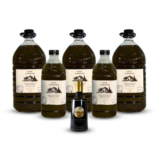 Pack Despensa Completa de aceite de oliva virgen extra Picual de Gran Almazara