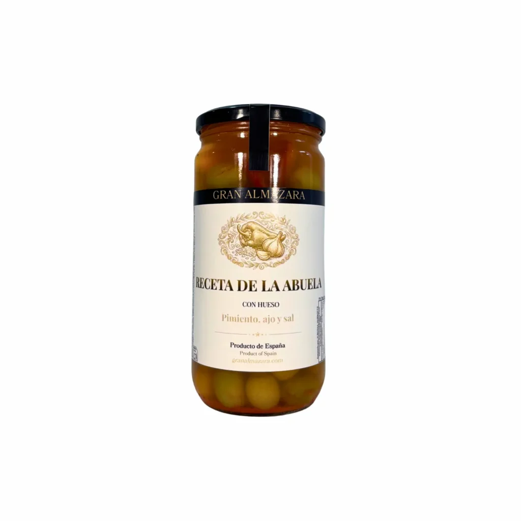 Tarro de aceitunas Aliño de la Abuela de 700 g de Gran Almazara